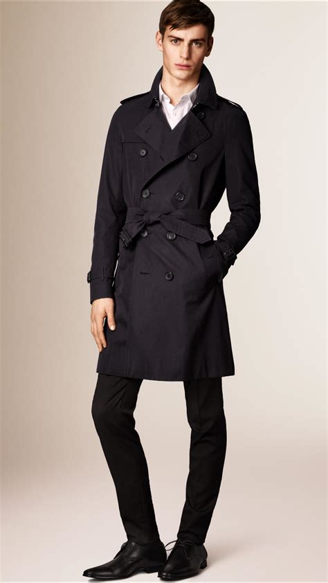 trench burberry sandringham|burberry trench coat men's navy.